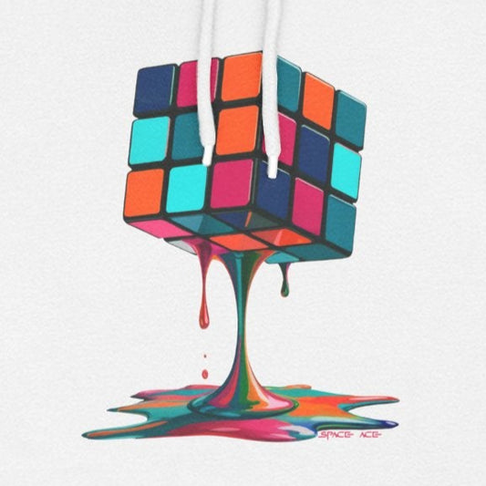 Puzzle Cube Hoodie, Gift for Gamers, Fun Casual Wear, Trendy Street Fashion