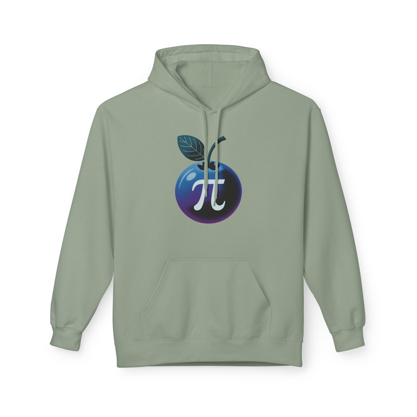 Blueberry Pi Hoodie — Sweatshirt for Pi Day