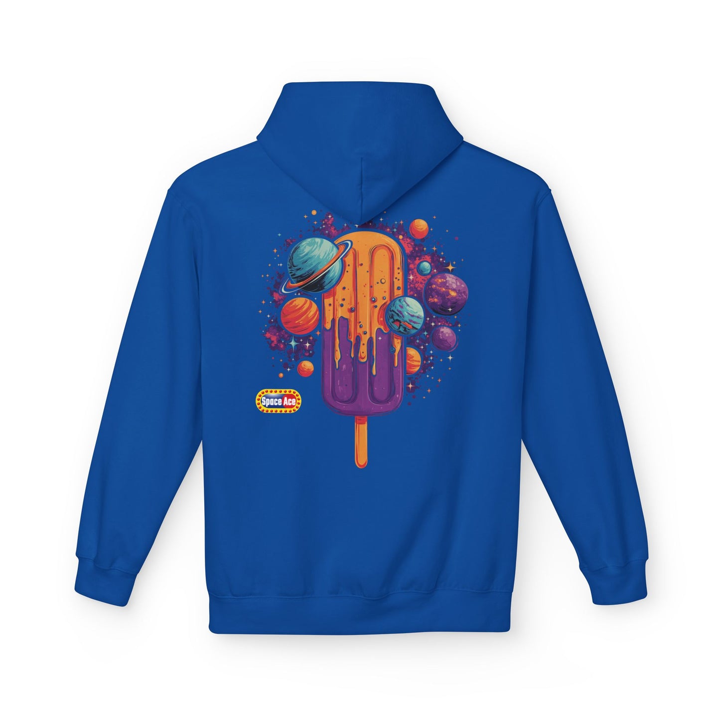 Cosmic Popsicle Hoodie — Space Graphic Sweatshirt