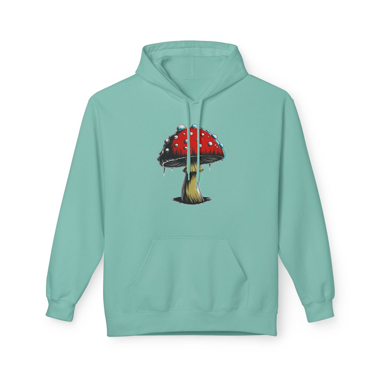 Mushroom Hoodie — Red Toadstool Graphic Pullover