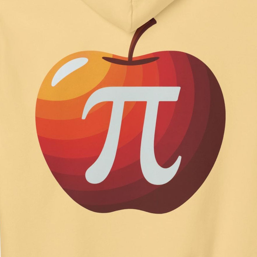Apple Pi Hoodie — Sweatshirt for Pi Day