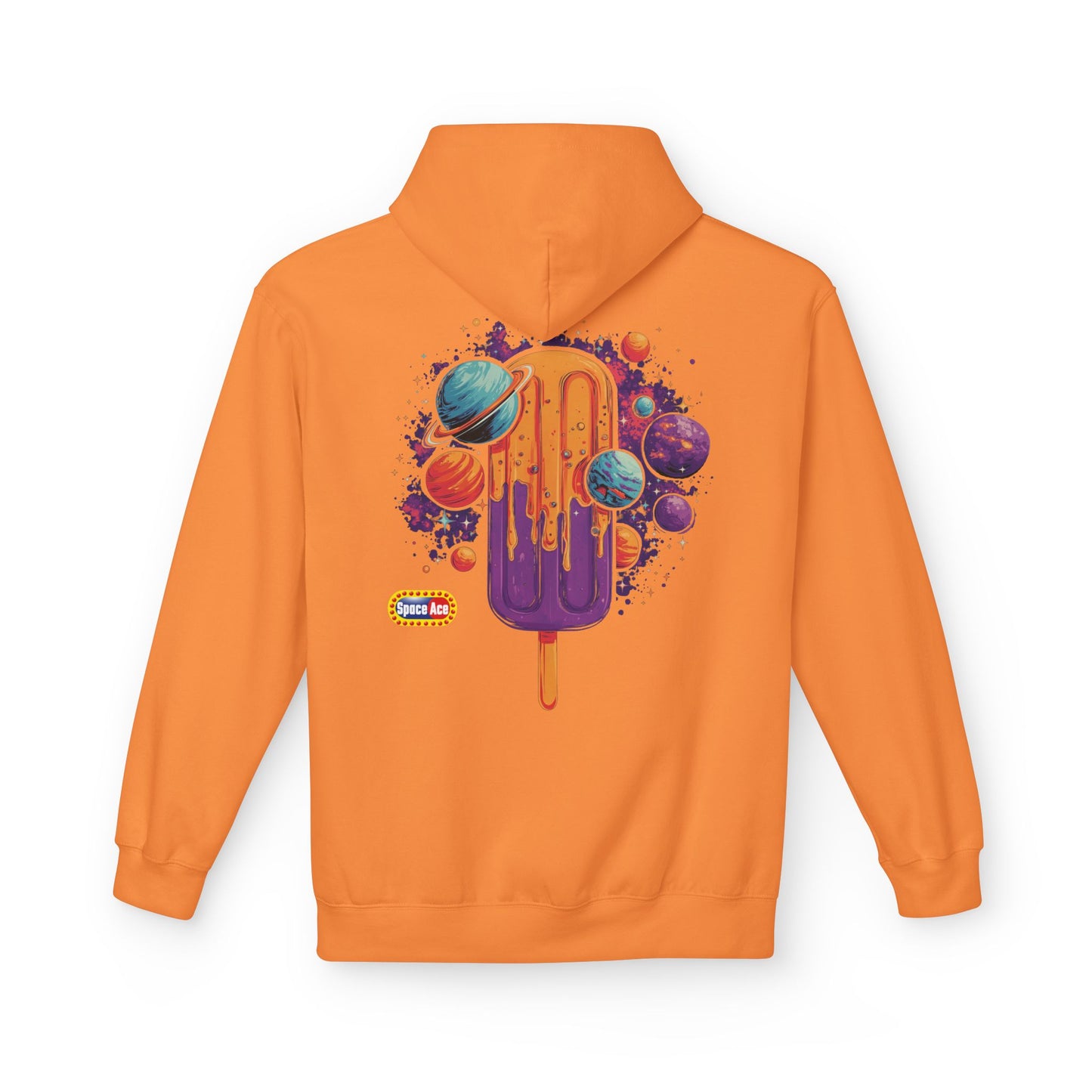 Cosmic Popsicle Hoodie — Space Graphic Sweatshirt