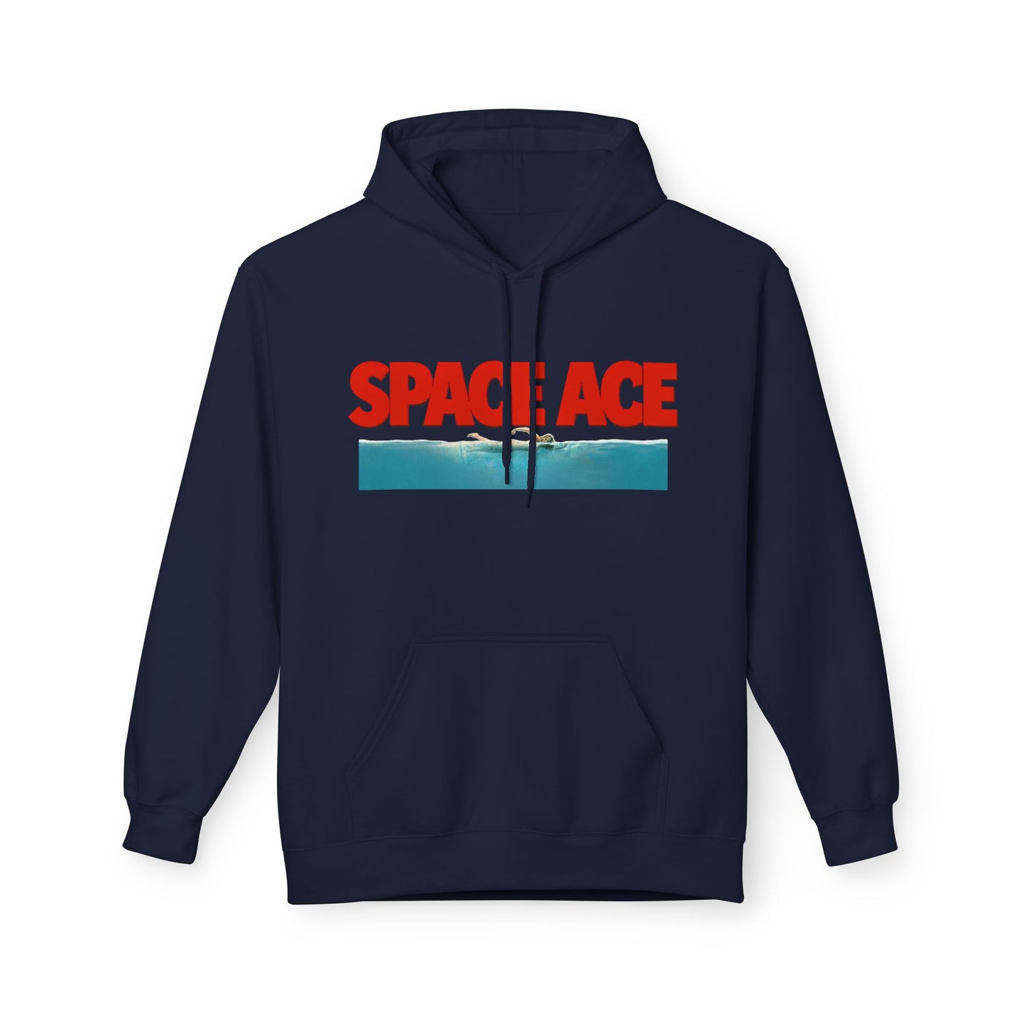 Space Ace Jawsy Hoodie – Retro Surf Graphic Pullover