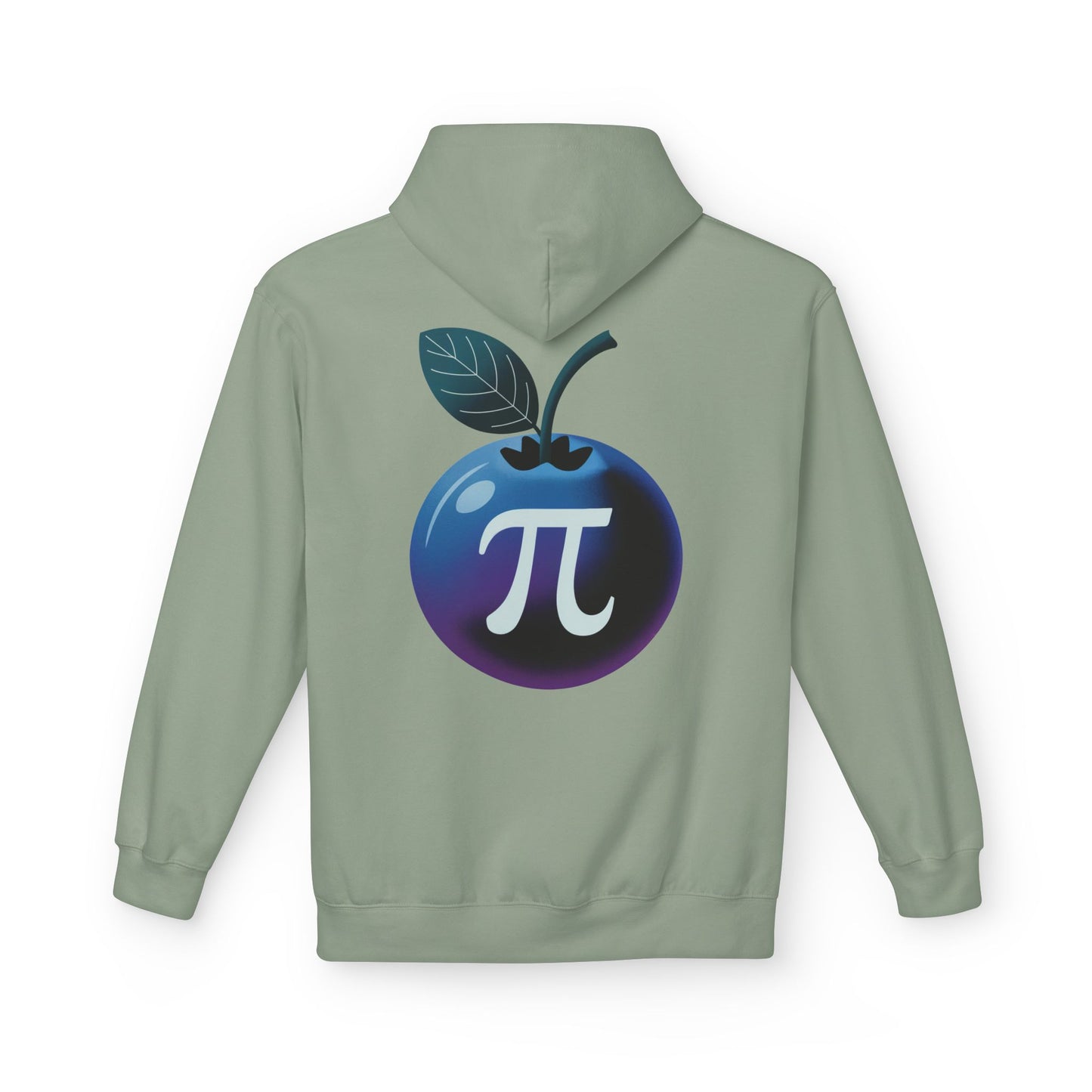 Blueberry Pi Hoodie — Sweatshirt for Pi Day