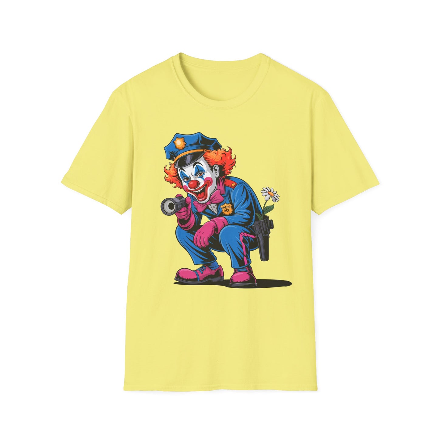 Clown Cop Graphic T-Shirt