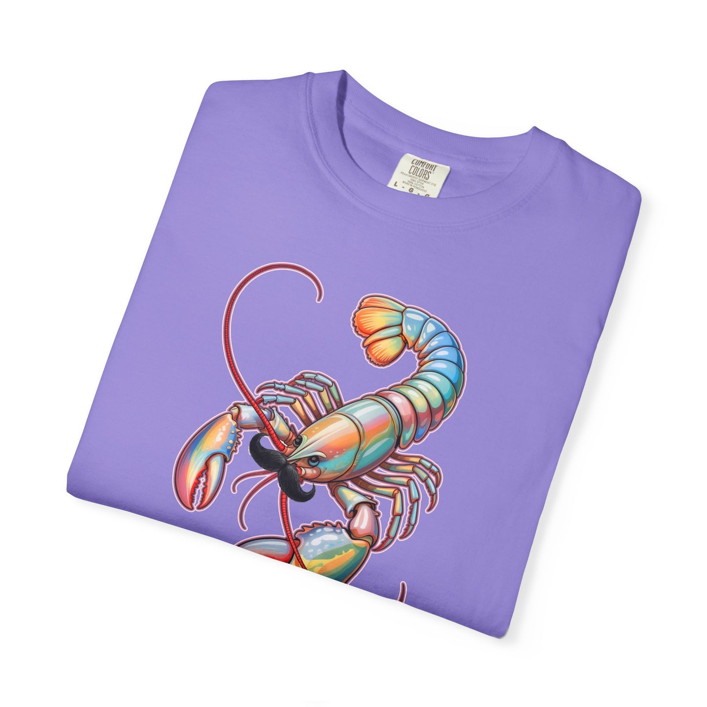Cotton Candy Lobster Mania Graphic T-Shirt