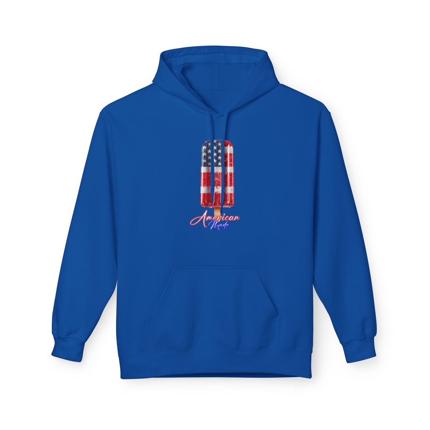 Patriotic Popsicle Hoodie — American Flag Stealth Graphic