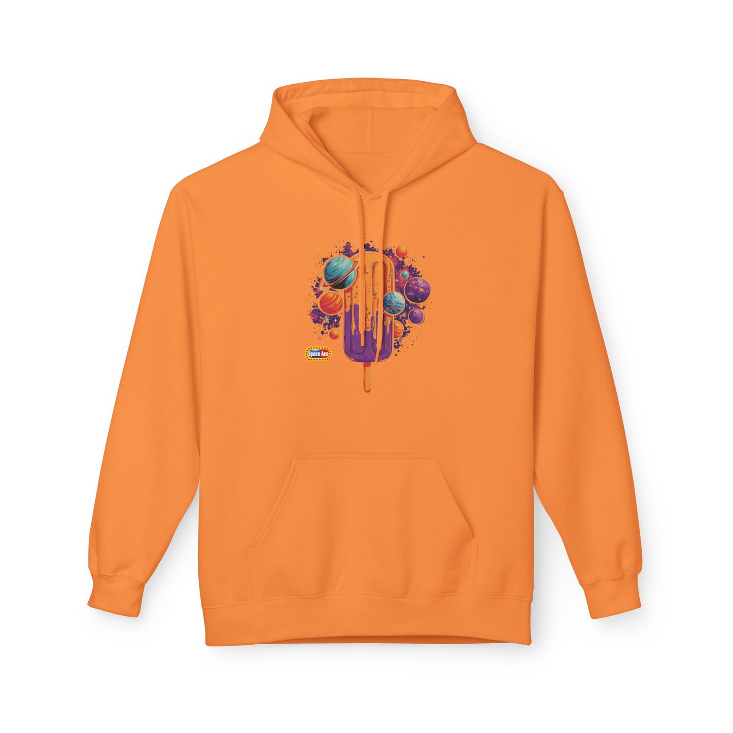 Cosmic Popsicle Hoodie — Space Graphic Sweatshirt