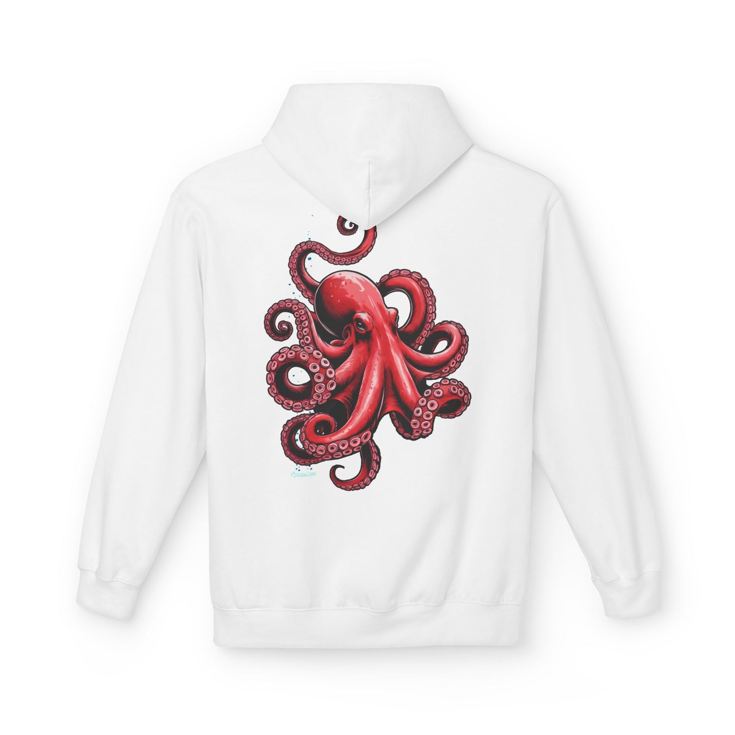 Octopus Graphic Hoodie — Sea Creature Pullover