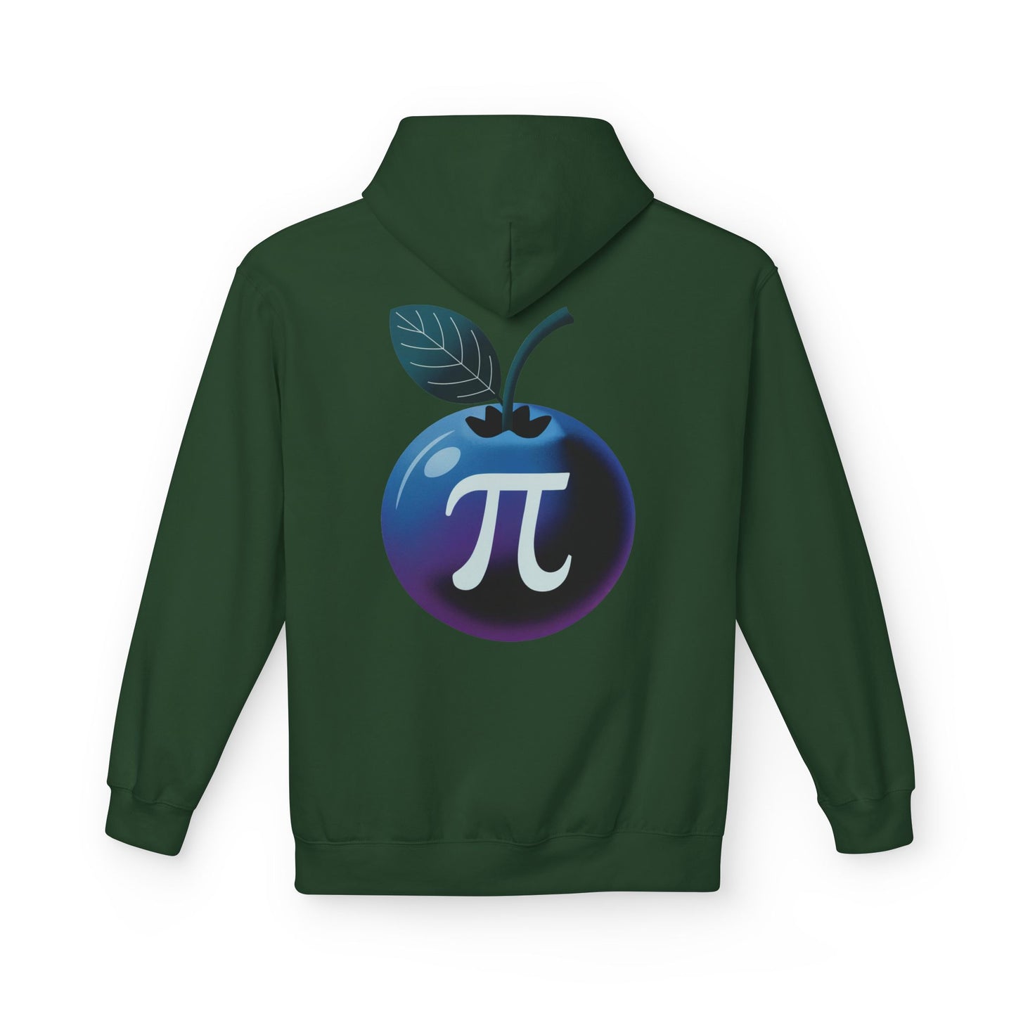 Blueberry Pi Hoodie — Sweatshirt for Pi Day