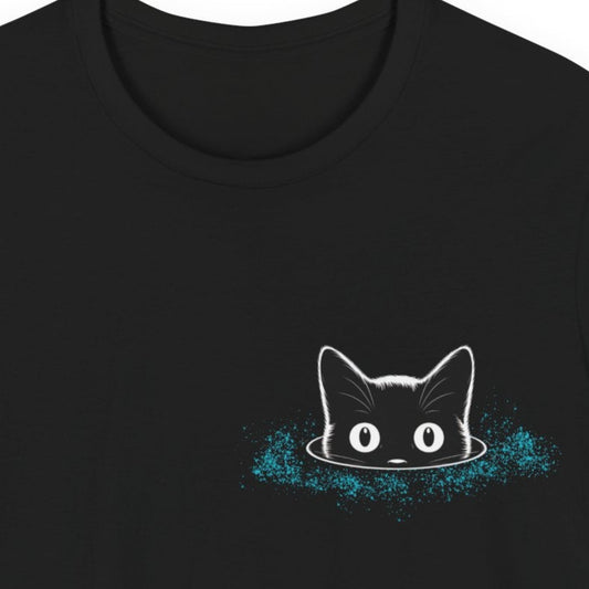 Space Cat T-Shirt, Animal Lover, Sci-fi, Ultra comfortable
