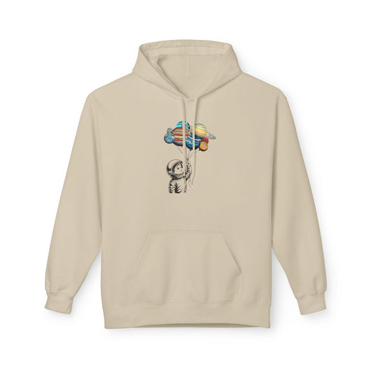 Astronaut Dreamer Hoodie, Unisex Hoodie, Softstyle Fleece, Space Lover Gift, Comfortable Sweatshirt, Perfect for Casual Outings