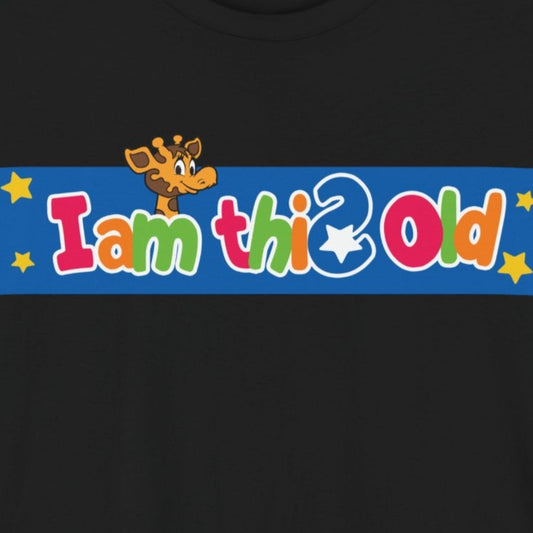 I am This Old Toys Tshirt, novelty tee, Retro vintage logos