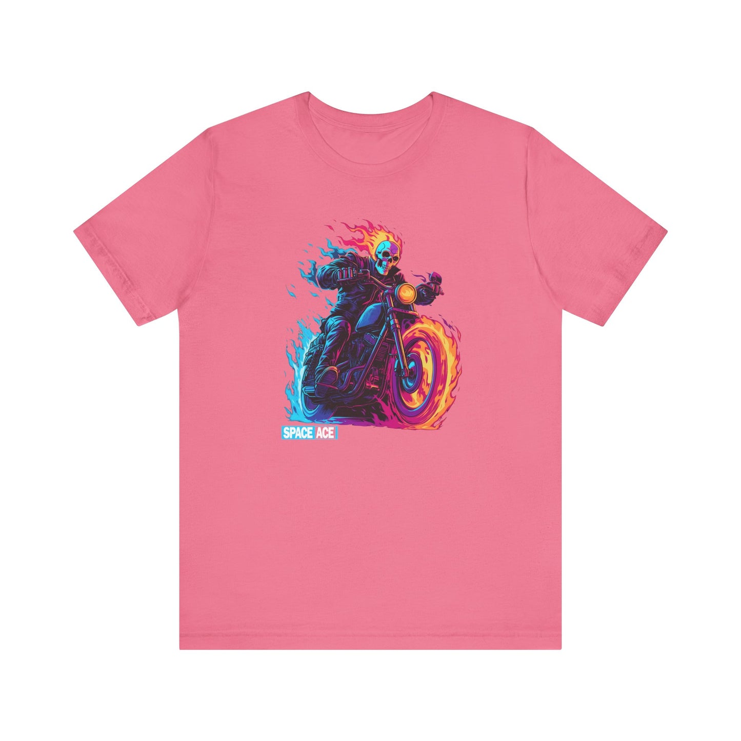 Hero Series - Flaming Bike T-Shirt