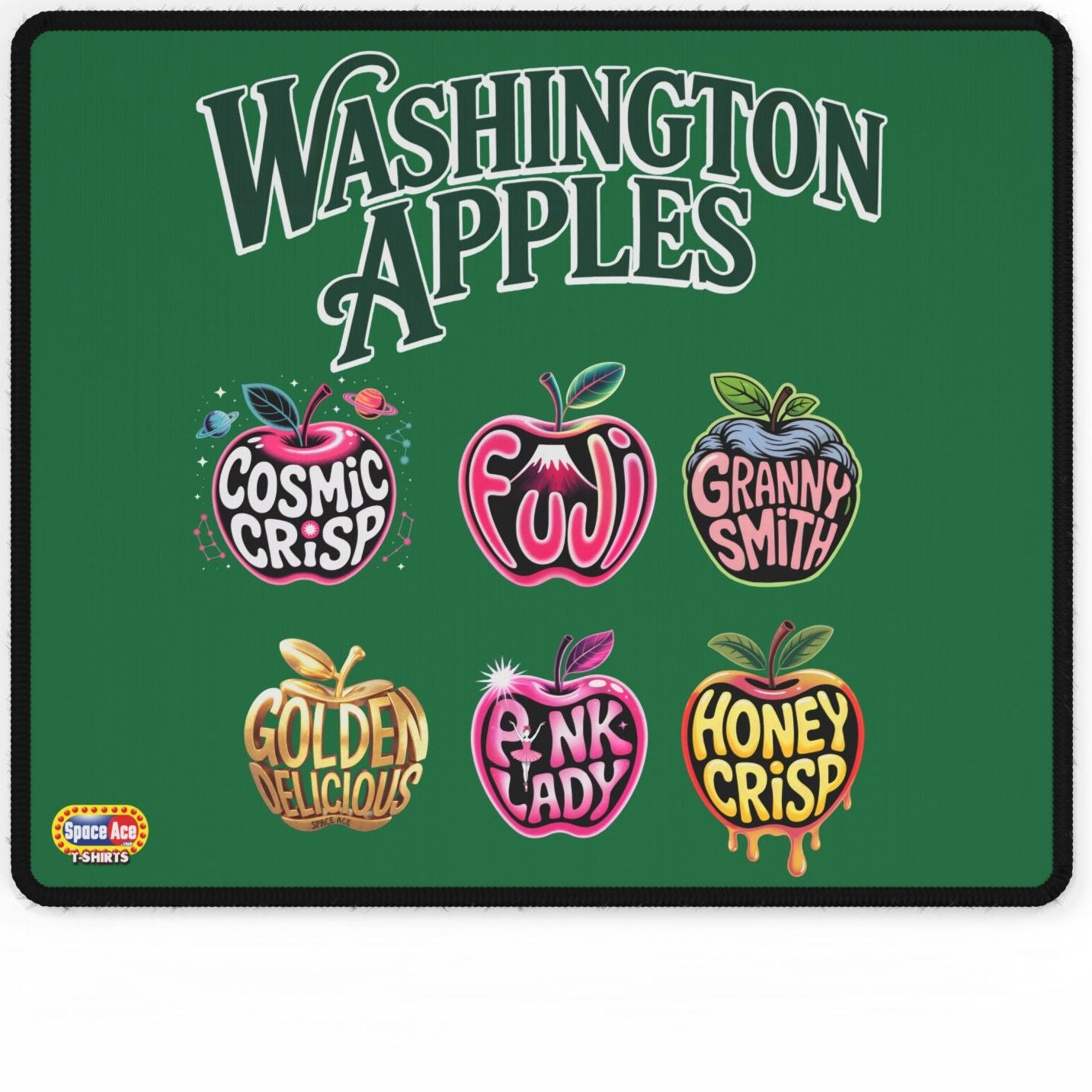 Washington Apples Desk Mat - Fruit Variety Gaming Mouse Pad