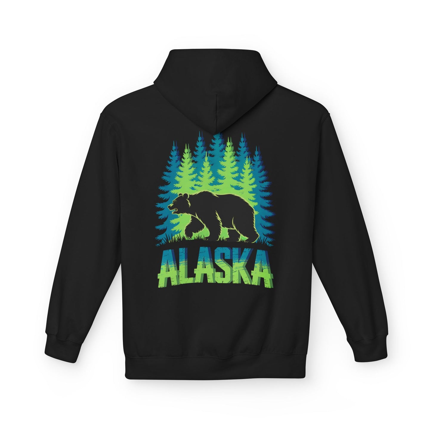 Alaska Bear Forest Hoodie