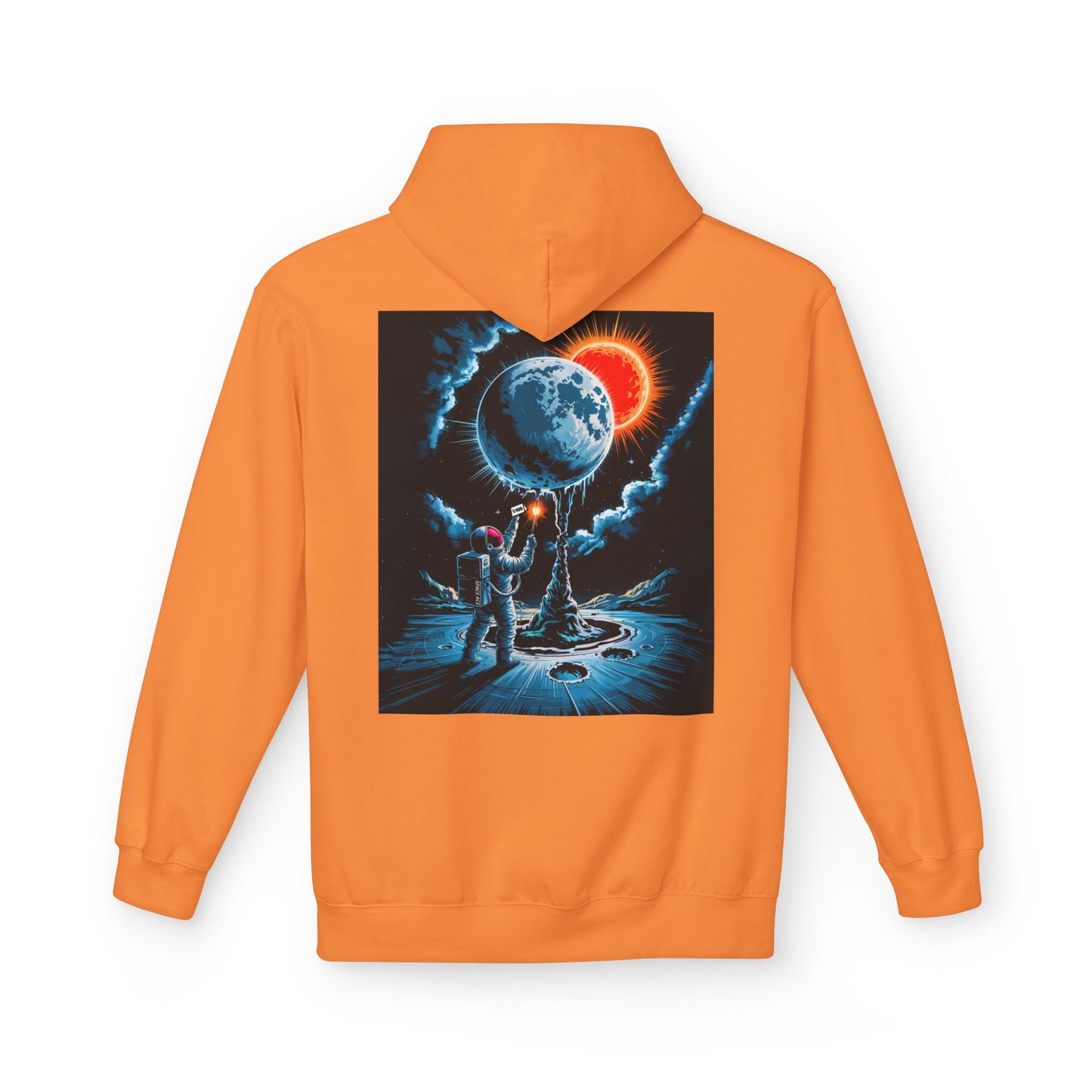 Moon Archinaut Hoodie — Astronaut Retro Vaporwave Graphic Hoodie