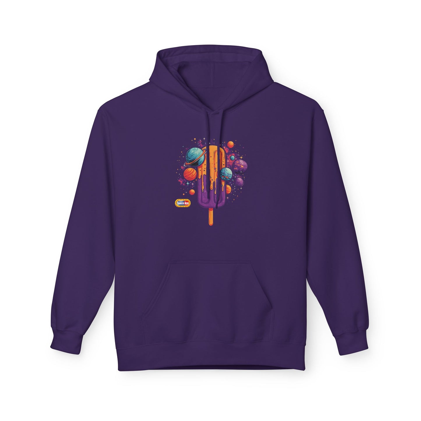 Cosmic Popsicle Hoodie — Space Graphic Sweatshirt