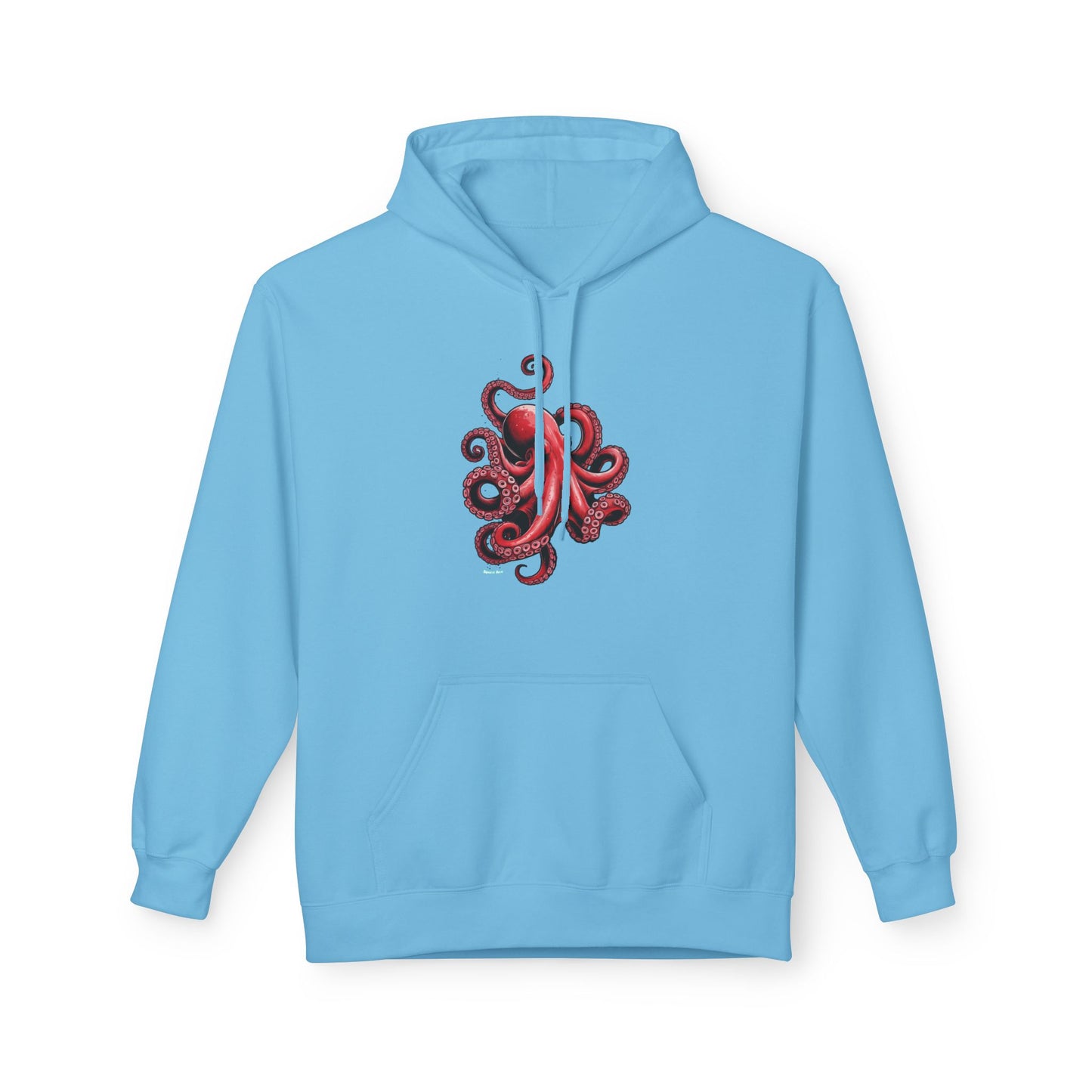 Octopus Graphic Hoodie — Sea Creature Pullover