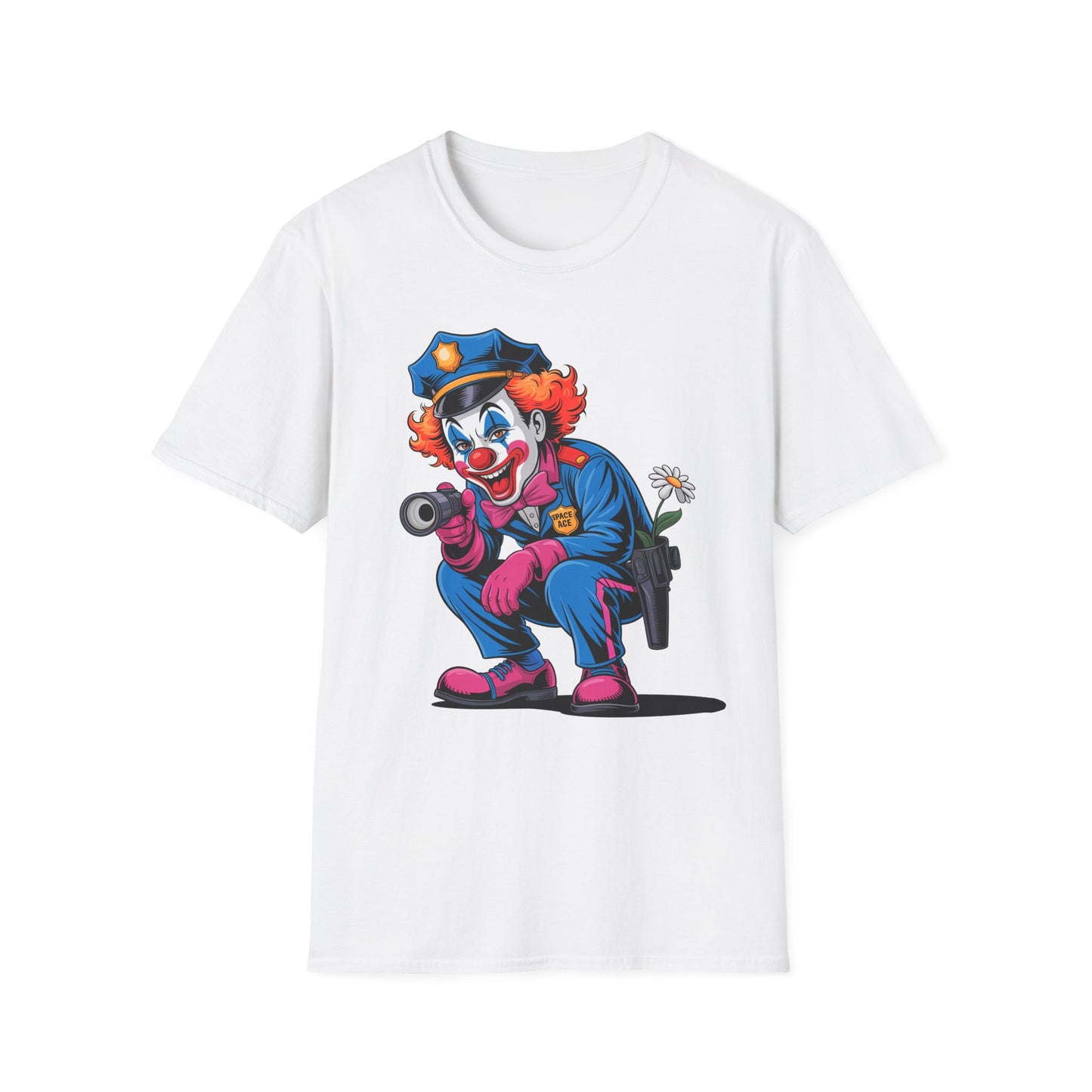 Clown Cop Graphic T-Shirt