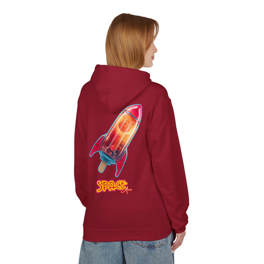 Space Ace-sicle Hoodie - Rocket Pop Ice Lolly Logo