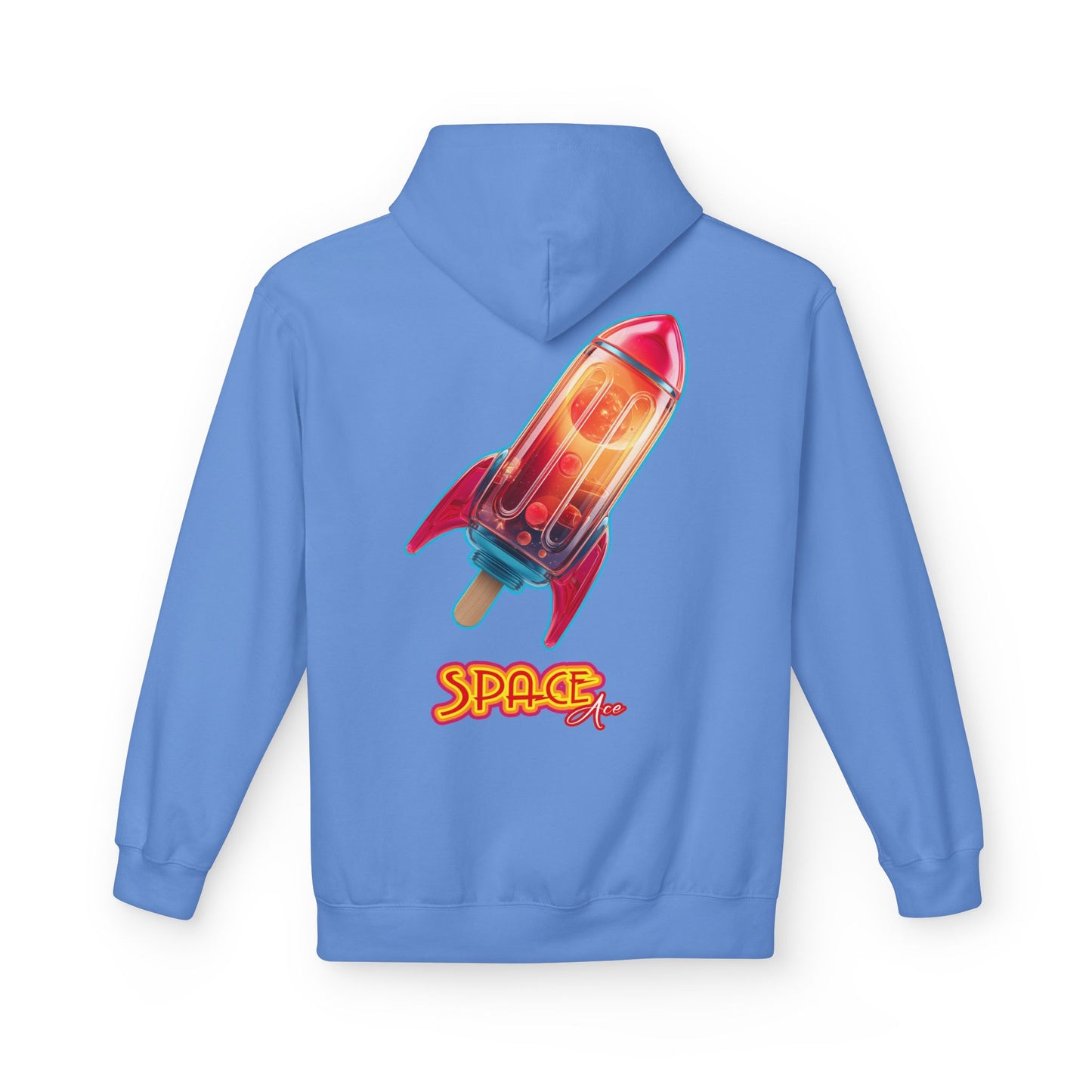 Space Ace-sicle Hoodie - Rocket Pop Ice Lolly Logo
