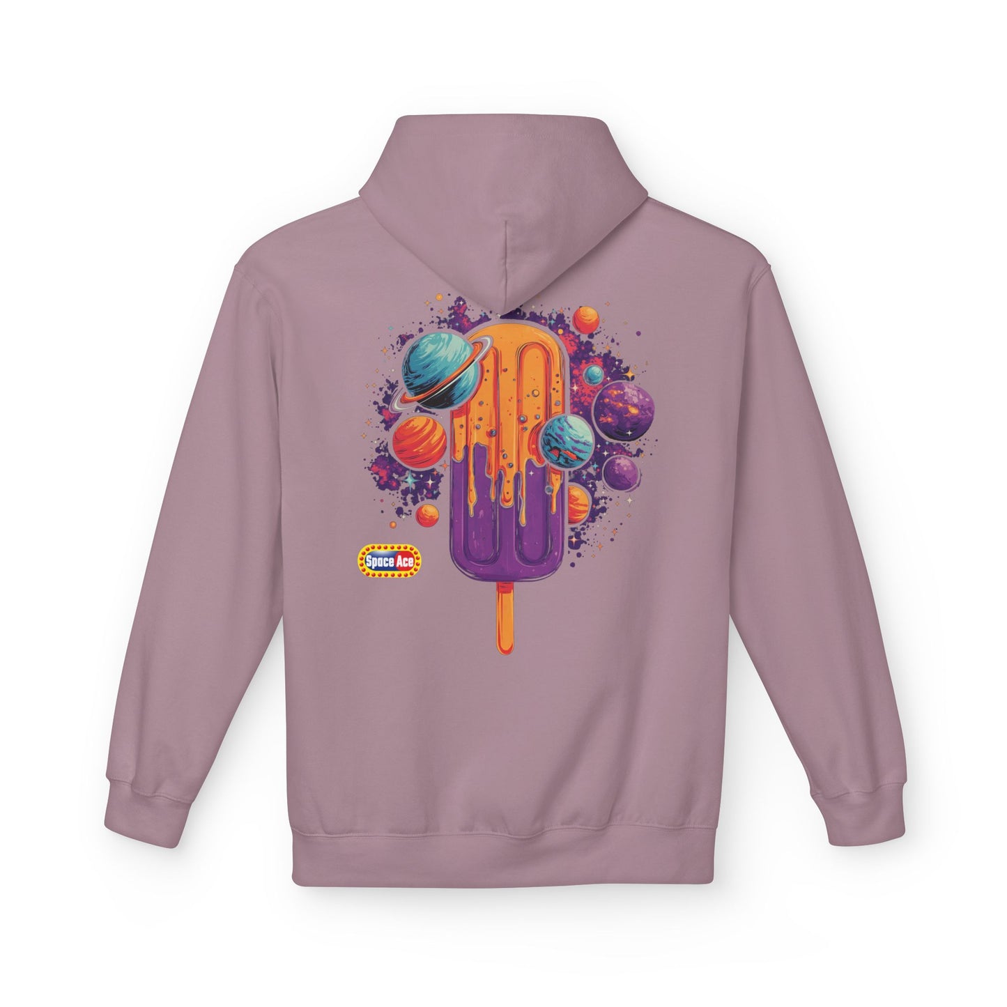 Cosmic Popsicle Hoodie — Space Graphic Sweatshirt
