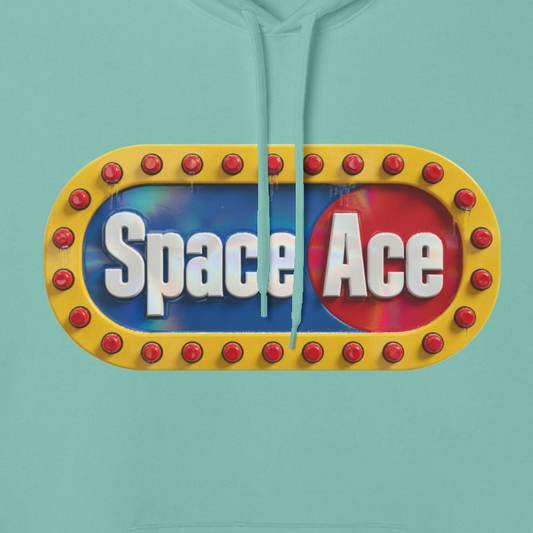 Space Ace-sicle Hoodie - Rocket Pop Ice Lolly Logo