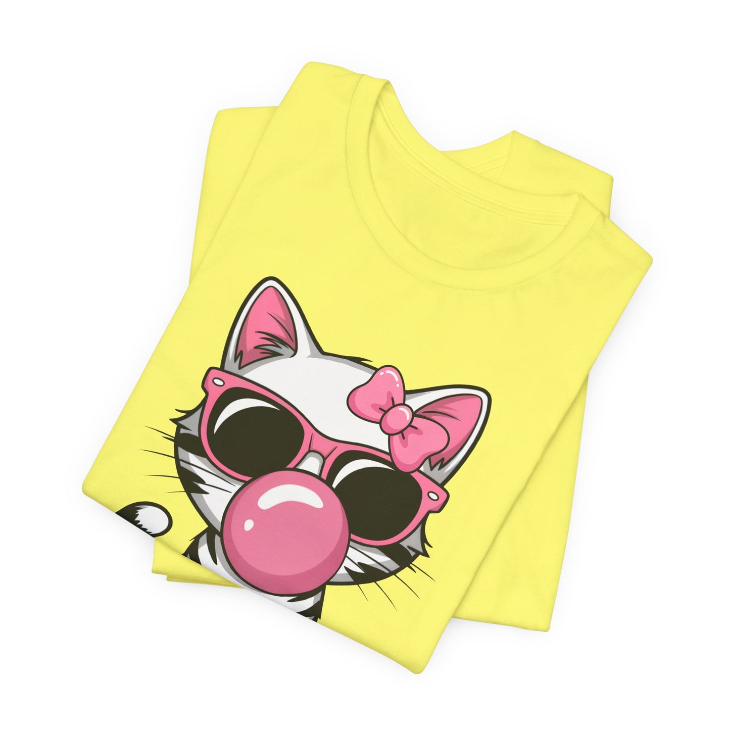 Bubble Gum Girl Kitty T-Shirt