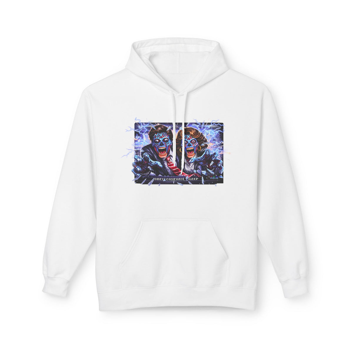 NASA Lies Hoodie — Conspiracy Graphic Pullover