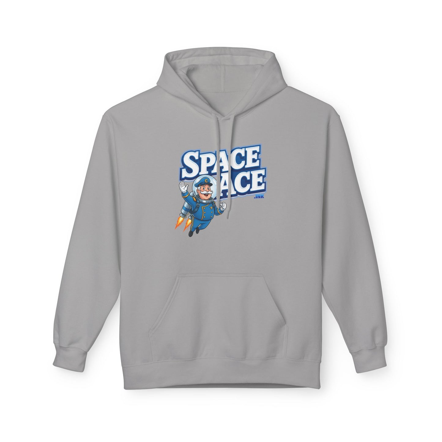 Space Ace Toucan Doug Hoodie — General Crunch Cartoon Pullover