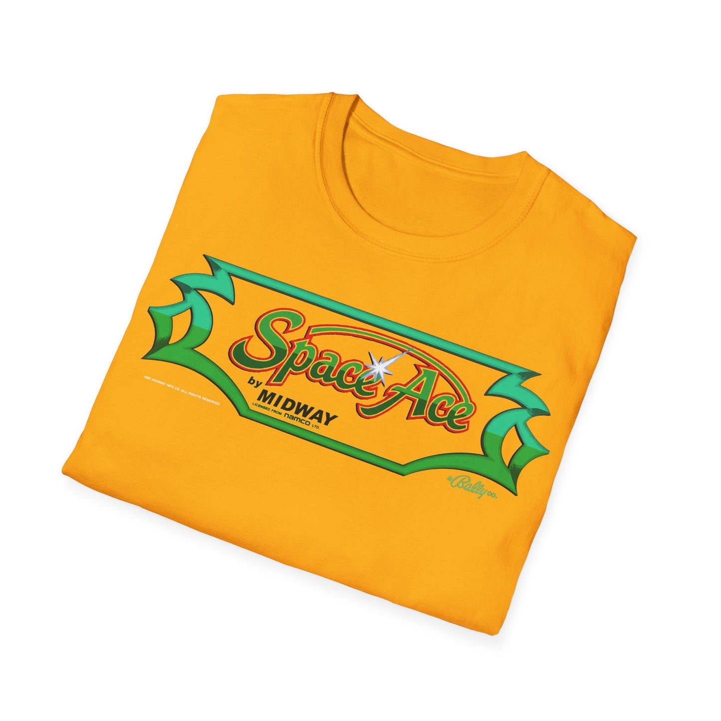 Space Ace Galaga T-Shirt Retro Arcade