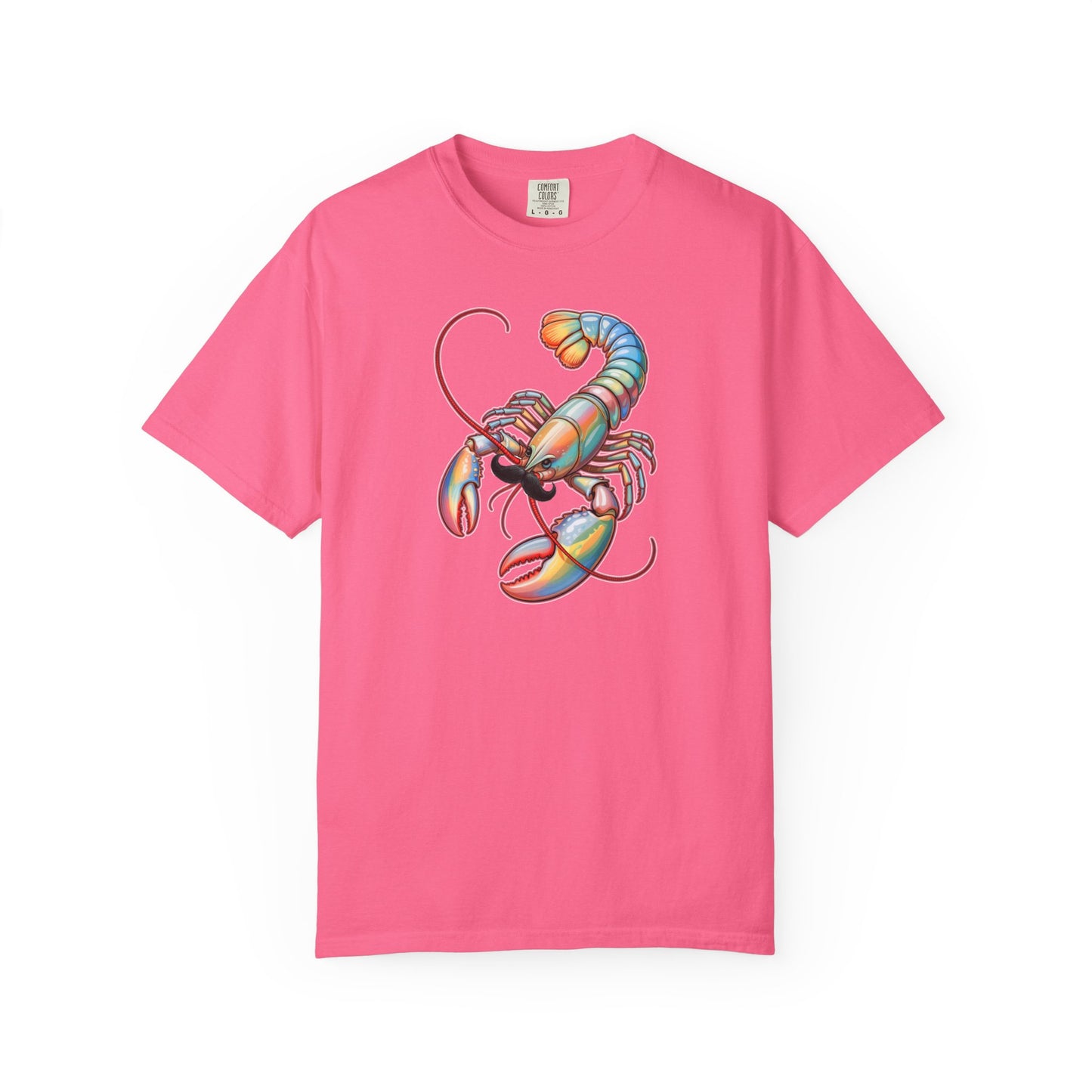 Cotton Candy Lobster Mania Graphic T-Shirt