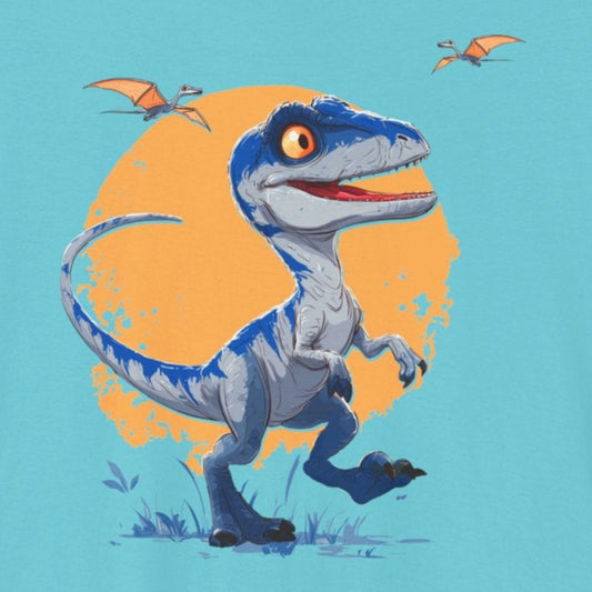 Blue the Velociraptor T-Shirt
