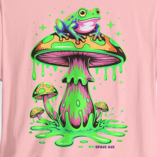 Trippy Mushroom Frog T-Shirt