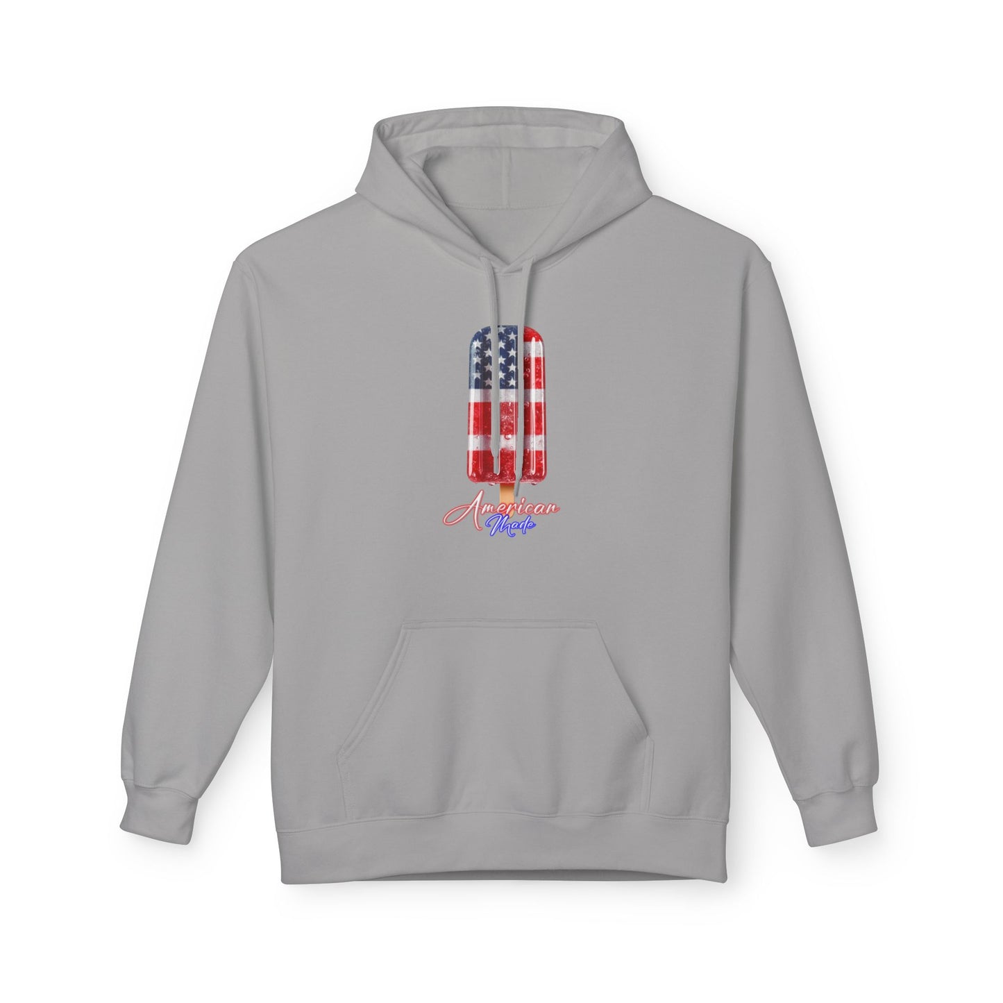 Patriotic Popsicle Hoodie — American Flag Stealth Graphic