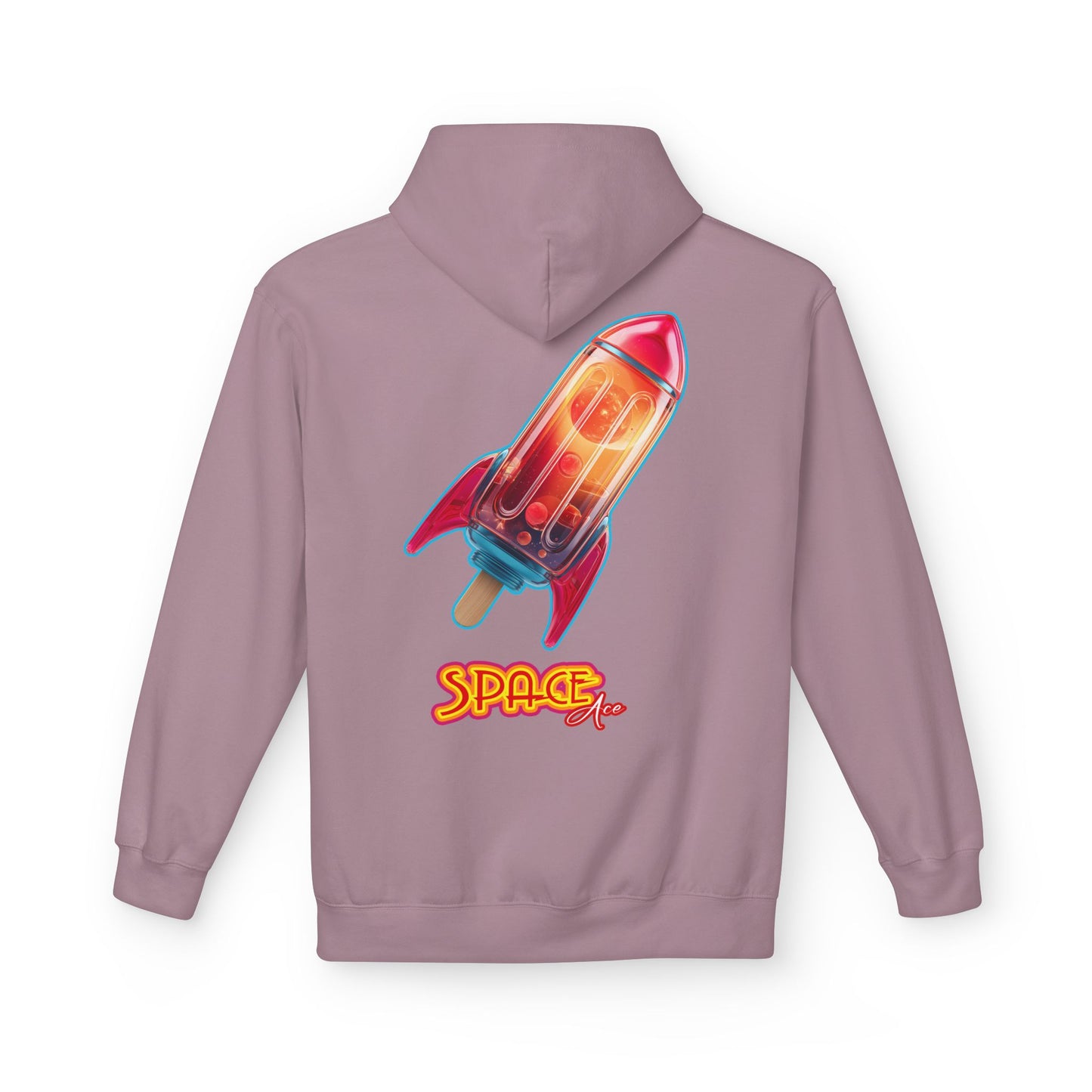 Space Ace-sicle Hoodie - Rocket Pop Ice Lolly Logo