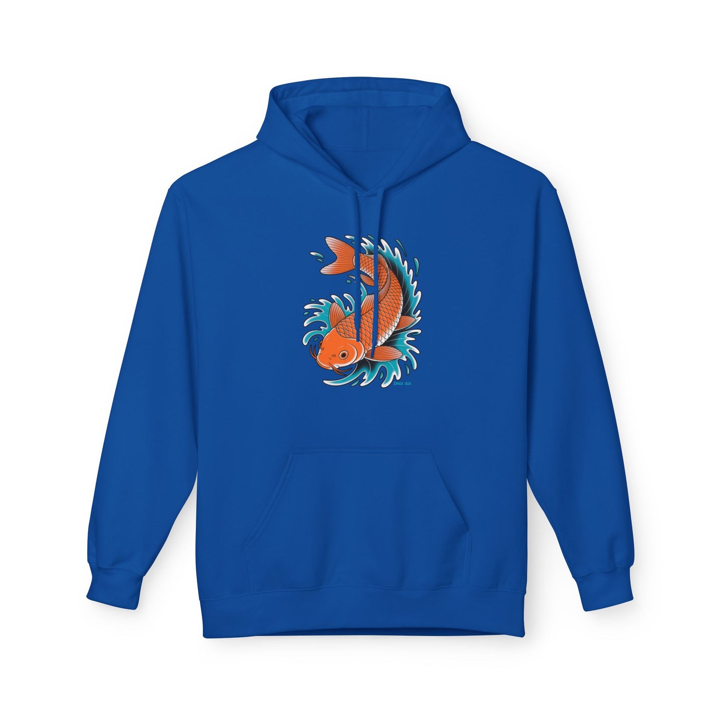 Koi Tattoo Hoodie — Japanese Koi Fish Graphic Pullover