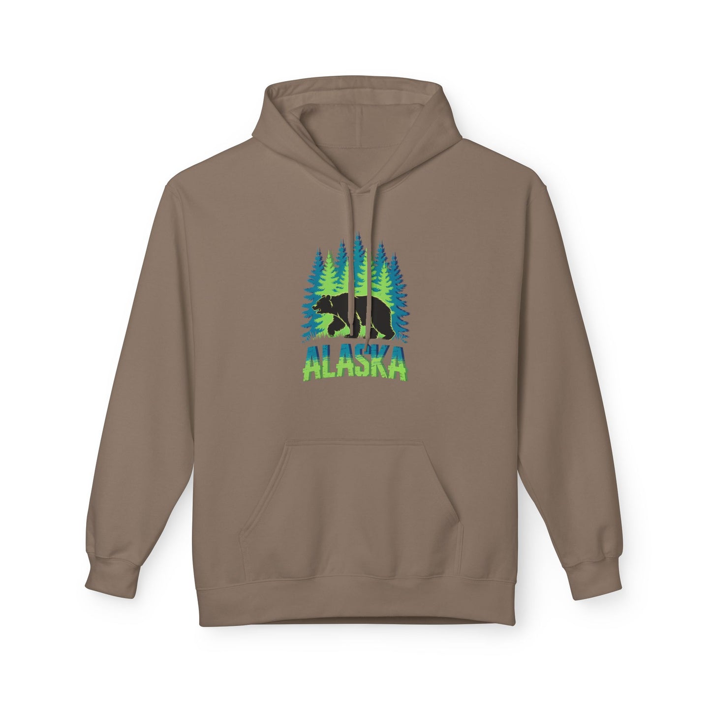 Alaska Bear Forest Hoodie