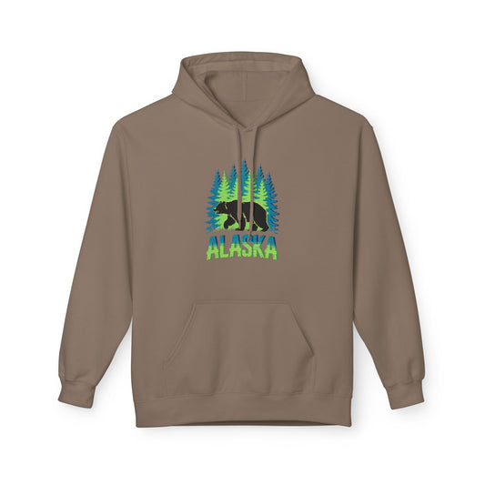 Alaska Bear Forest Hoodie