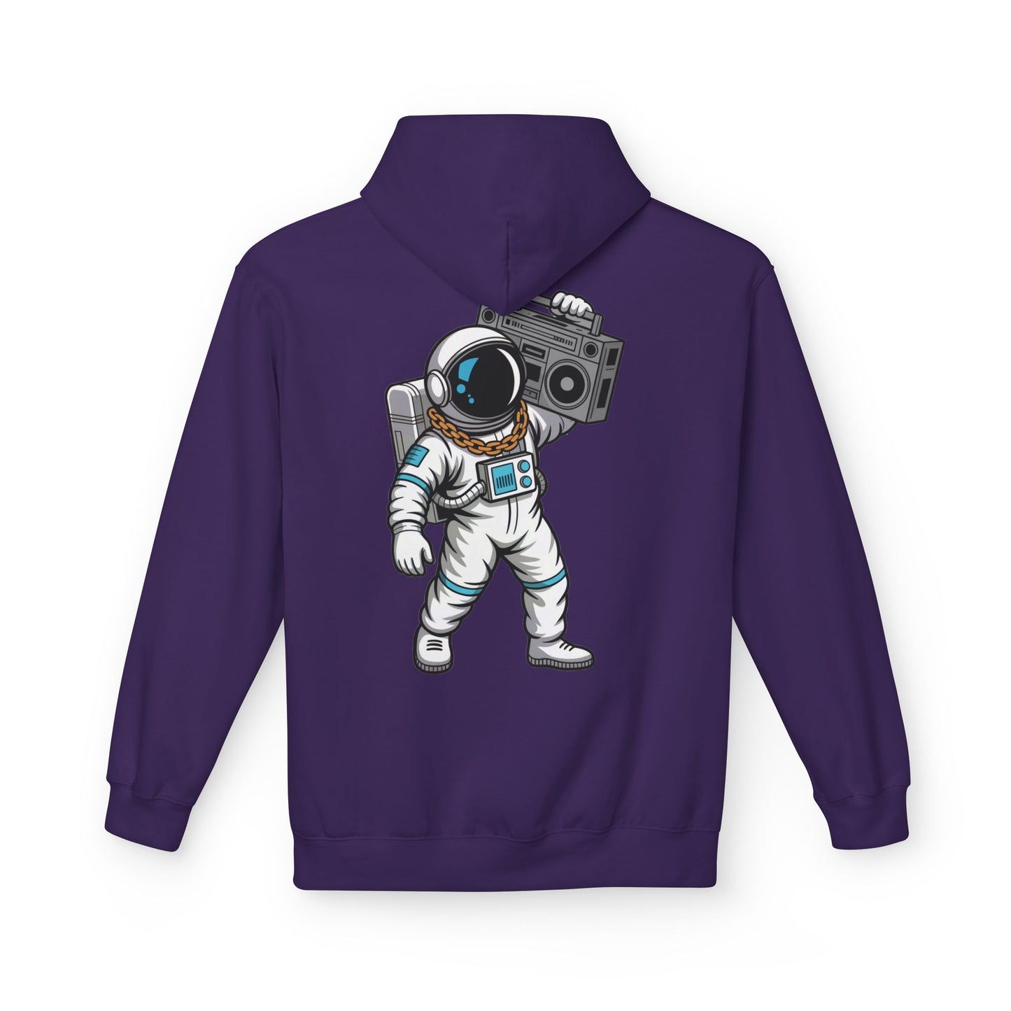 Astronaut Evolution Hoodie – Retro Space Explorer Graphic Hoodie