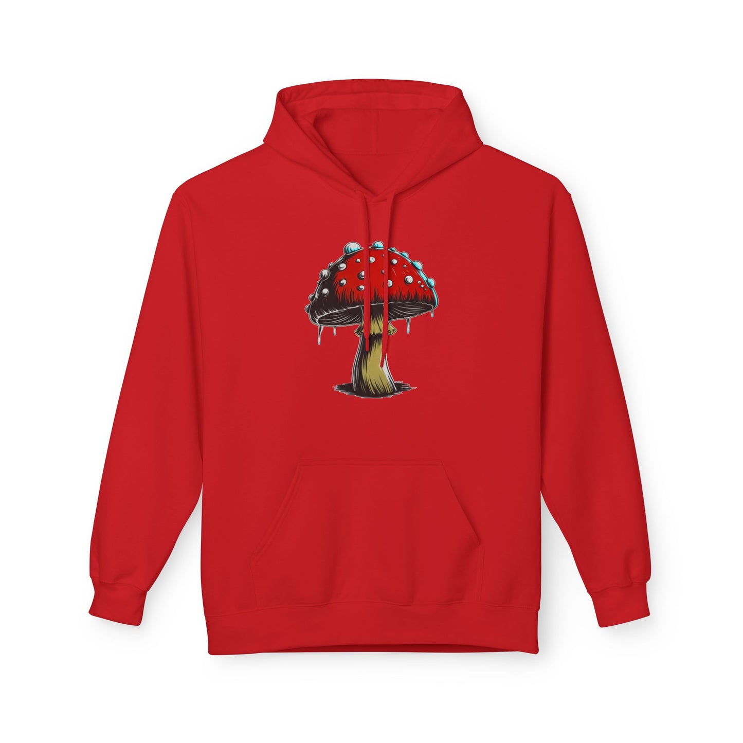 Mushroom Hoodie — Red Toadstool Graphic Pullover