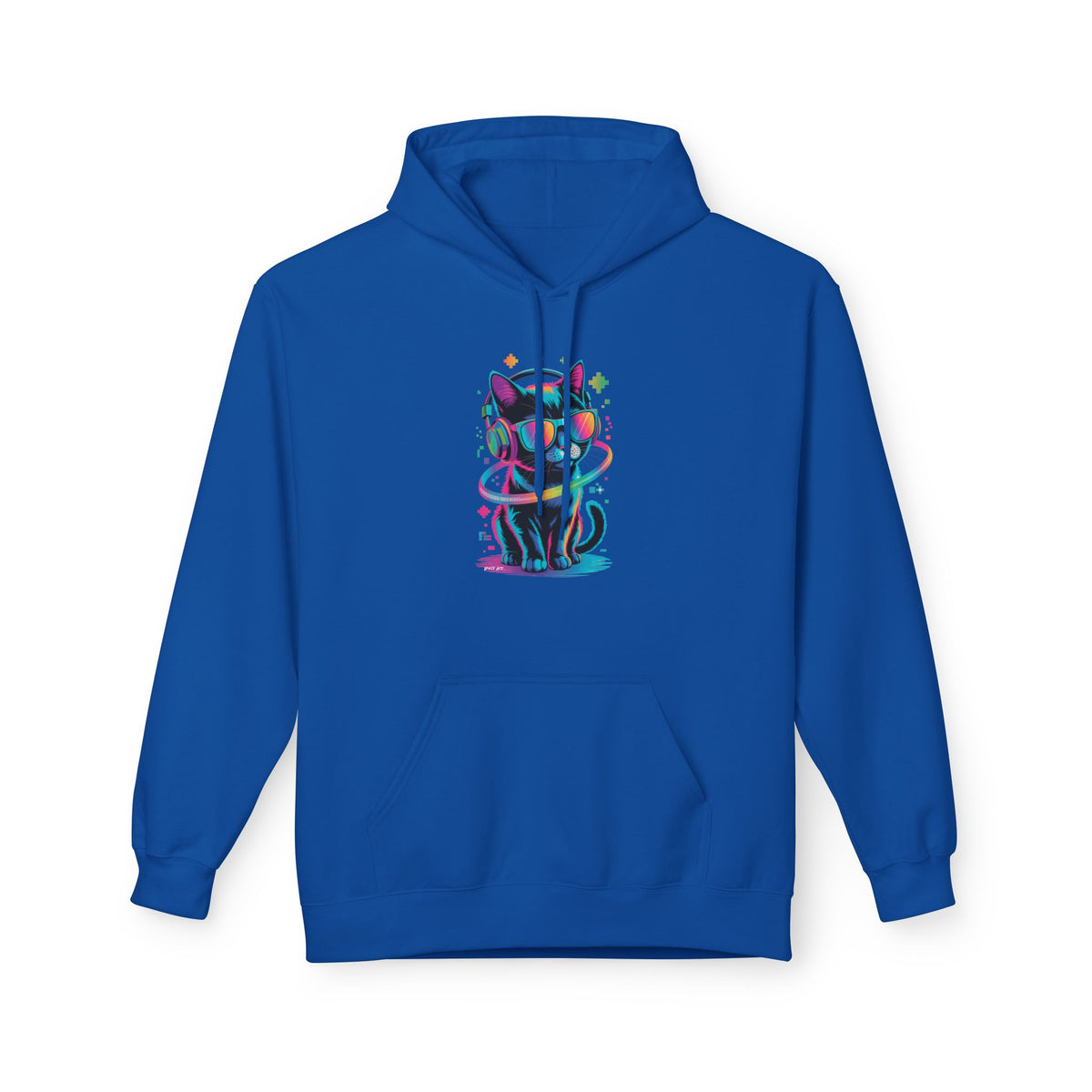 DJ Kitty Beats Hoodie – Cool Cat Graphic Pullover