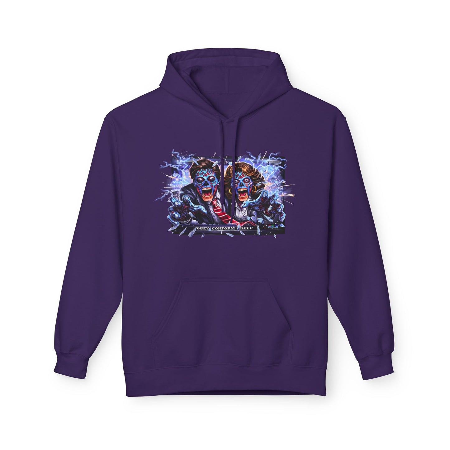 NASA Lies Hoodie — Conspiracy Graphic Pullover