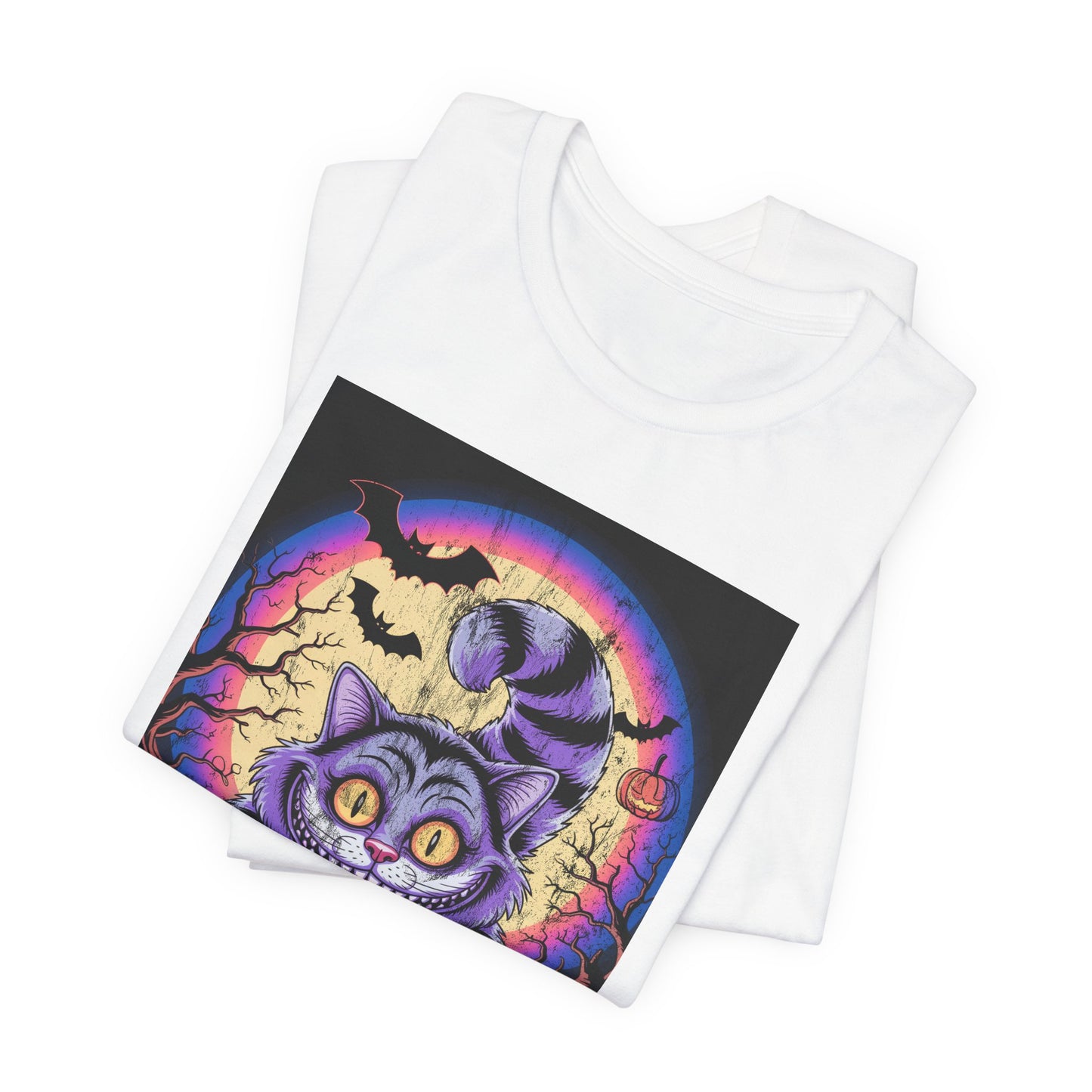 Cheshire Cat  T-Shirt, Alice in Wonderland Book, Halloween, Halloweird