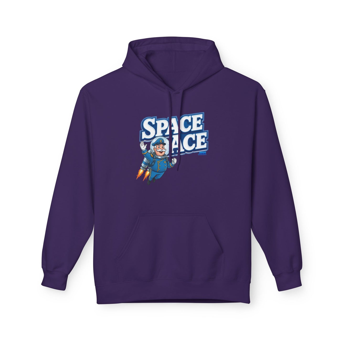 Space Ace Toucan Doug Hoodie — General Crunch Cartoon Pullover