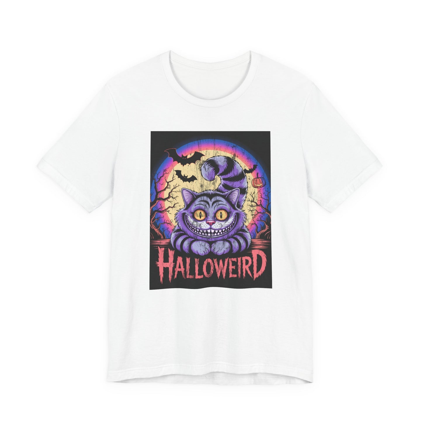 Cheshire Cat  T-Shirt, Alice in Wonderland Book, Halloween, Halloweird