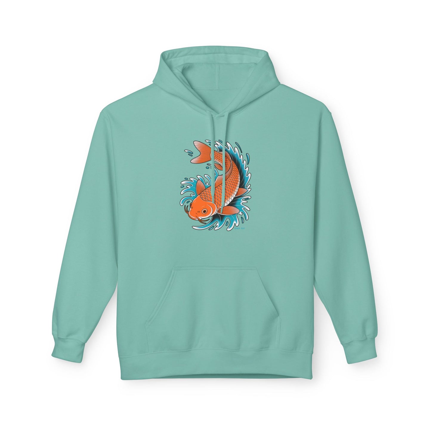 Koi Tattoo Hoodie — Japanese Koi Fish Graphic Pullover