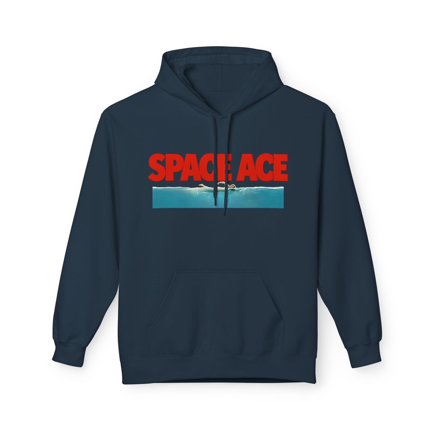 Space Ace Jawsy Hoodie – Retro Surf Graphic Pullover