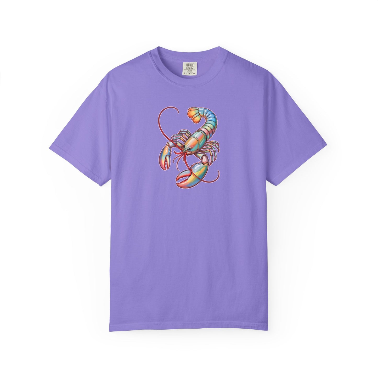 Cotton Candy Lobster Mania Graphic T-Shirt